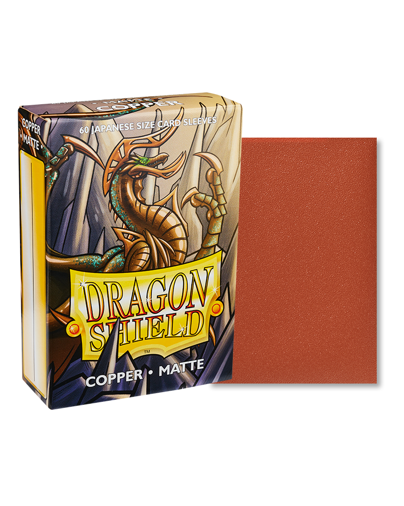 Dragon Shield - 60ct Japanese Size - Copper Matte