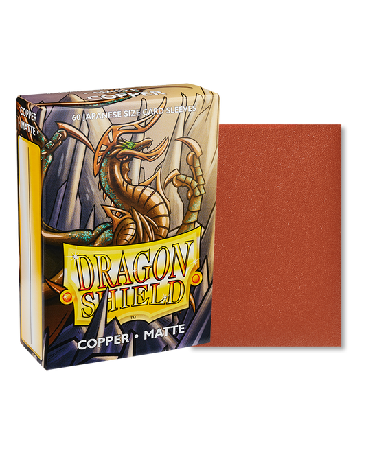 Dragon Shield - 60ct Japanese Size - Copper Matte