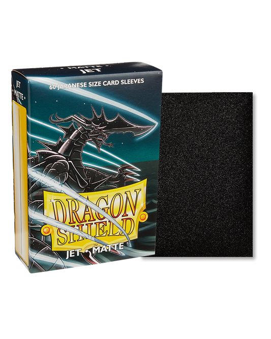 Dragon Shield - 60ct Japanese Size - Jet Matte