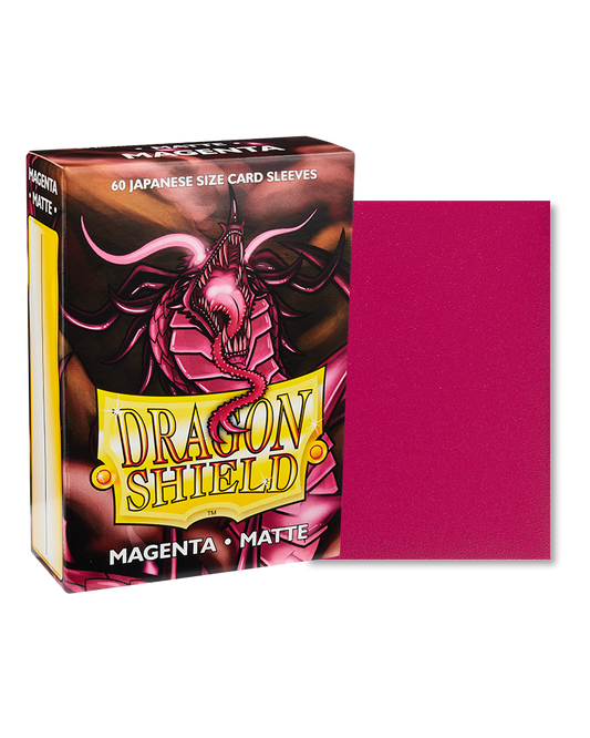 Dragon Shield - 60ct Japanese Size - Magenta Matte