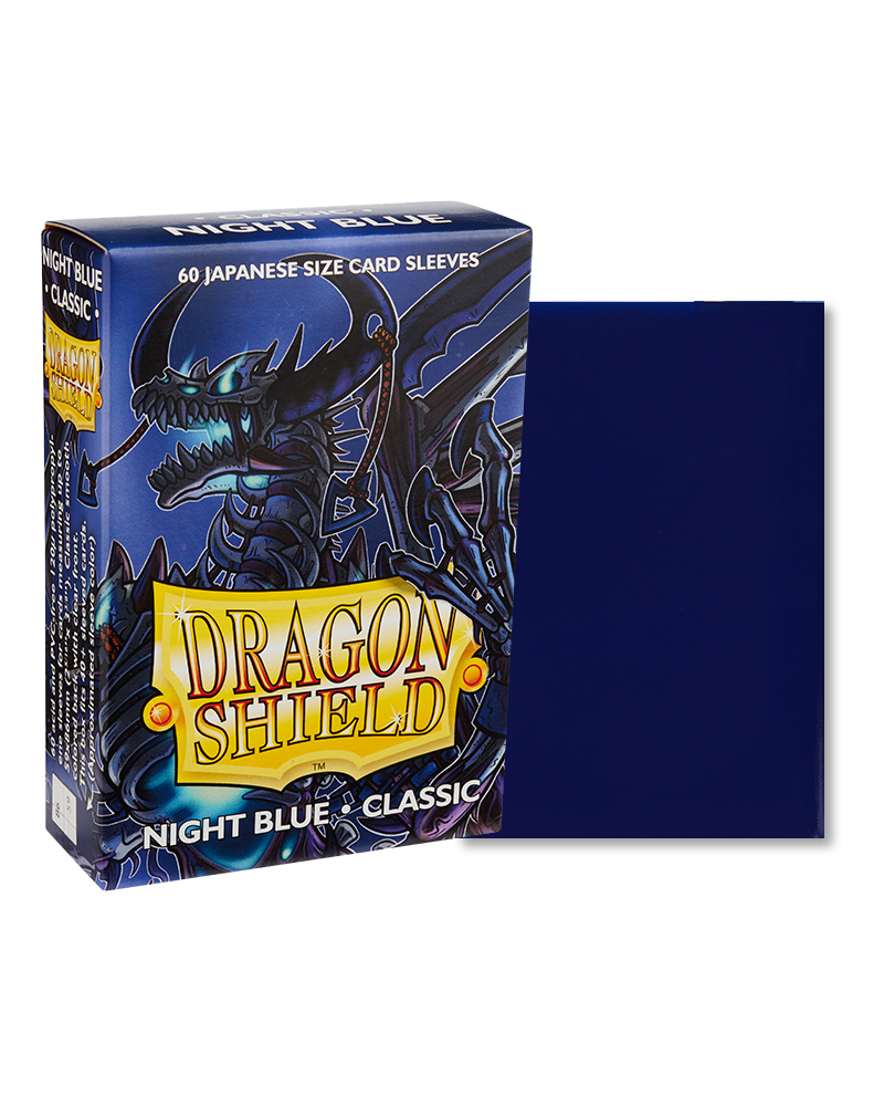 Dragon Shield - 60ct Japanese Size - Night Blue