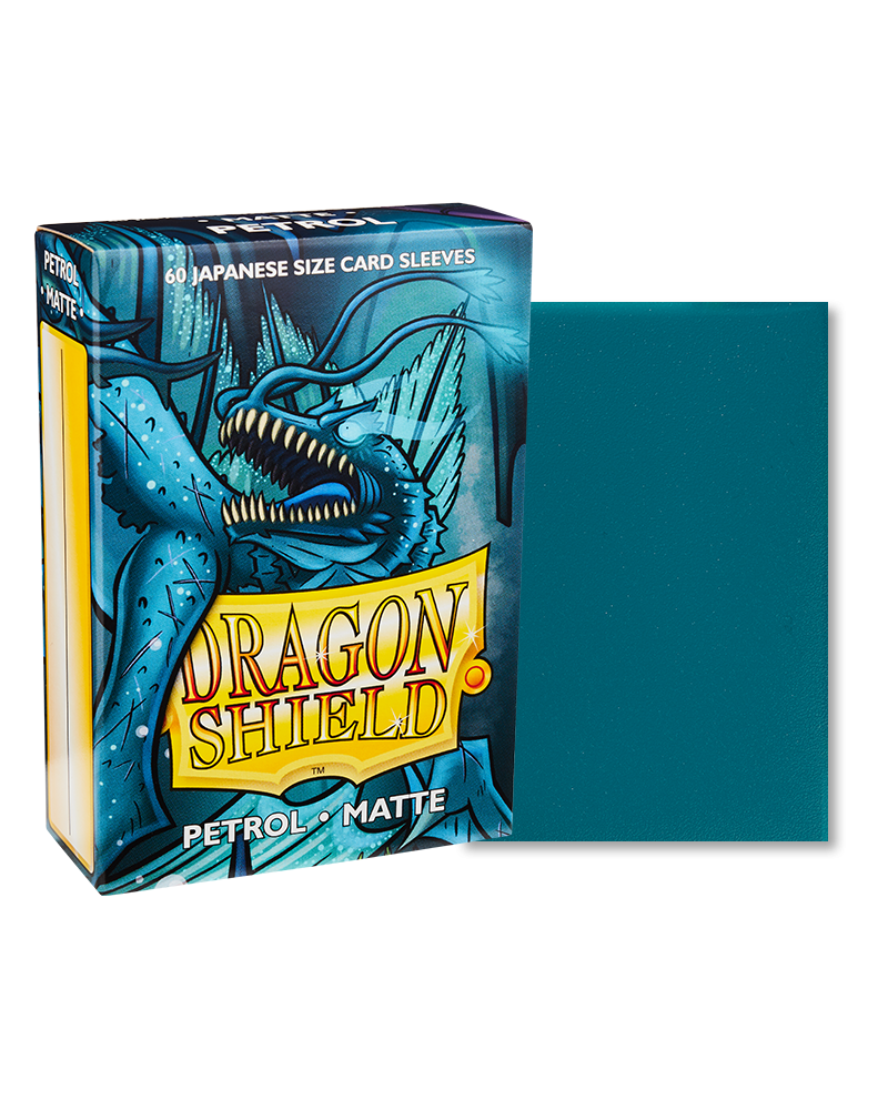 Dragon Shield - 60ct Japanese Size - Petrol Matte
