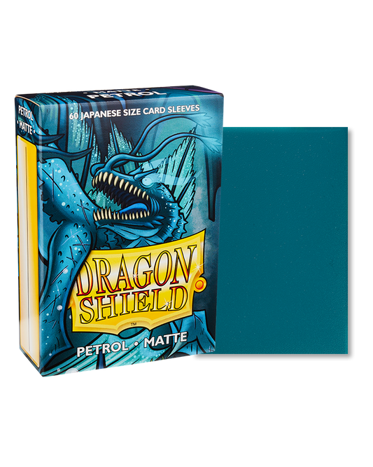 Dragon Shield - 60ct Japanese Size - Petrol Matte