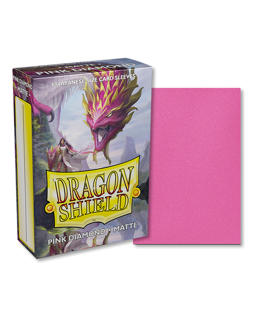 Dragon Shield - 60ct Japanese Size - Pink Diamond Matte