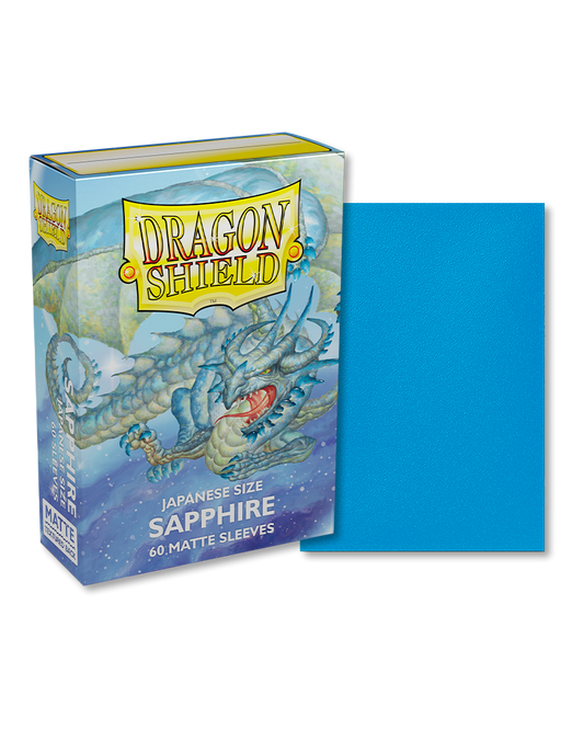Dragon Shield - 60ct Japanese Size - Sapphire Matte