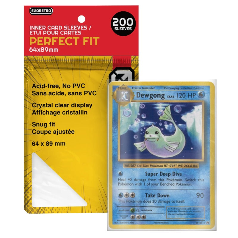 Evoretro: Protective Card Sleeves Perfect Fit