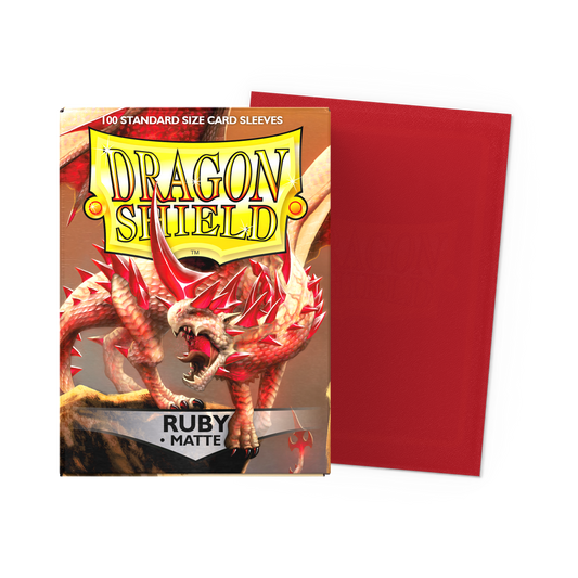 Dragon Shield Matte Ruby (100)