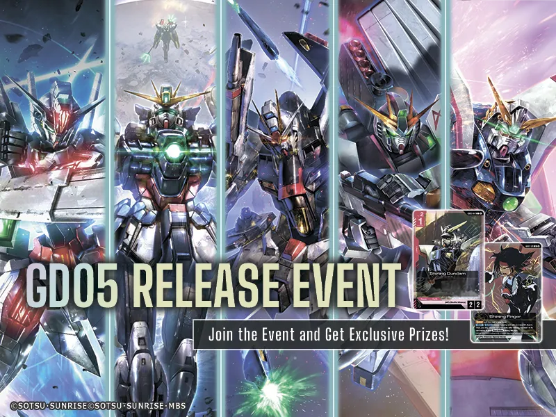 GUNDAM CG Freedom Ascension ( GD05 ) Booster Pack Release Event