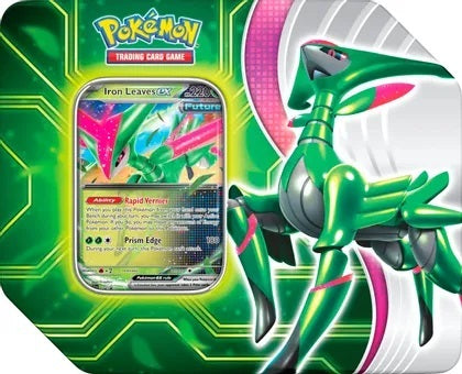 Pokémon TCG: Paradox Clash Tin - Iron Leaves