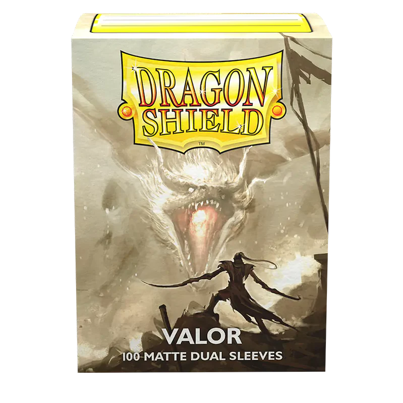 Dragon Shield: Matte DUAL - Valor (Ivory) 100