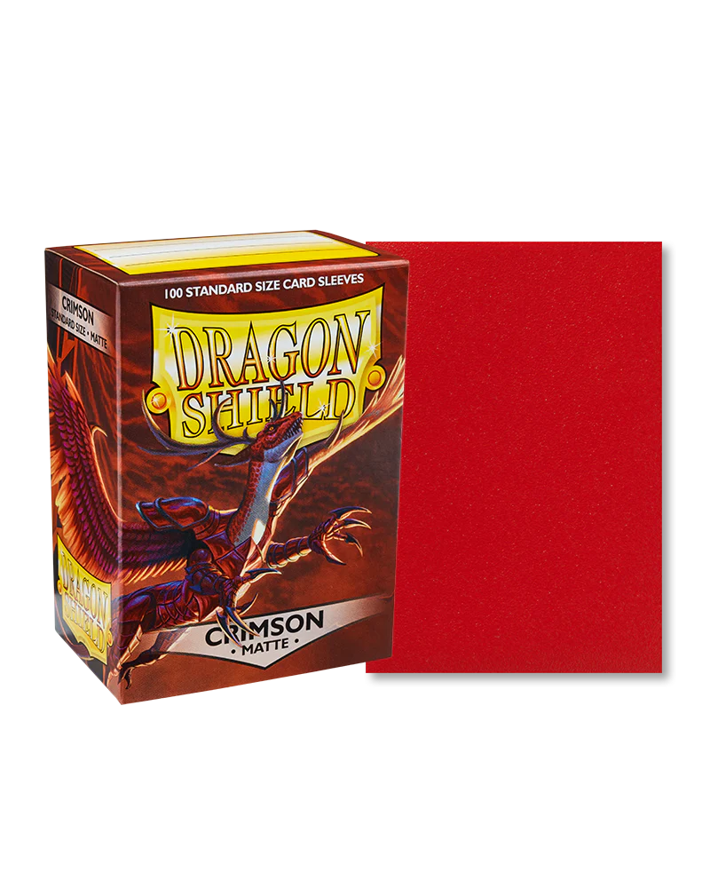 Dragon Shield Matte Crimson (100)