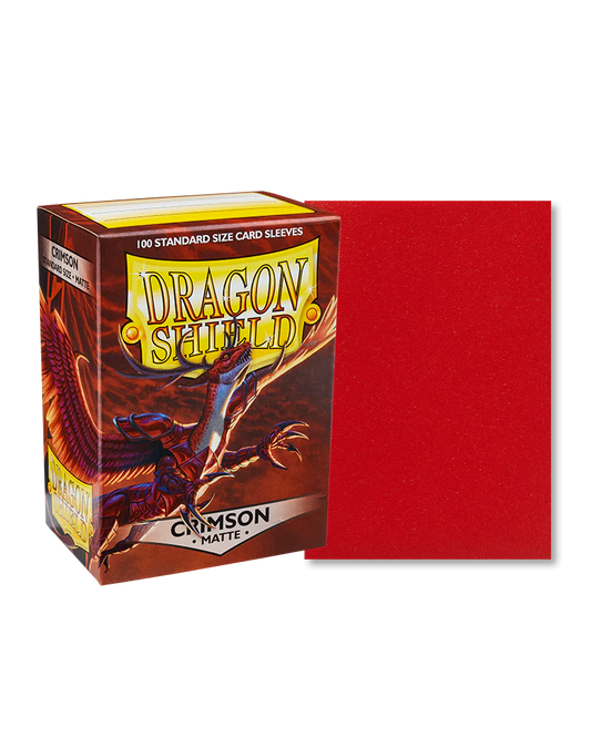 Dragon Shield Matte Crimson (100)
