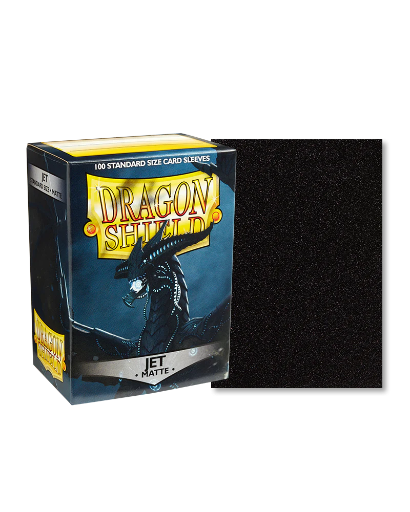 Dragon Shield: Matte Jet (100)