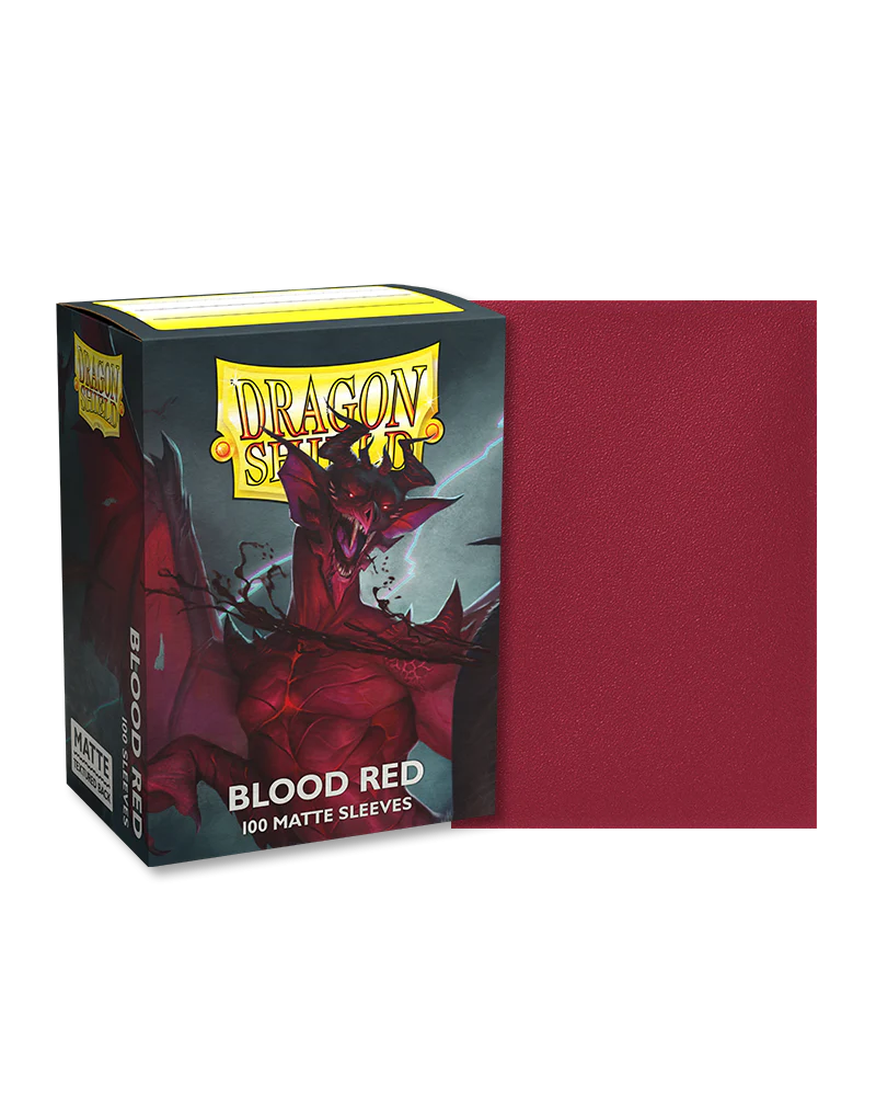 Dragon Shield Matte Blood Red (100)