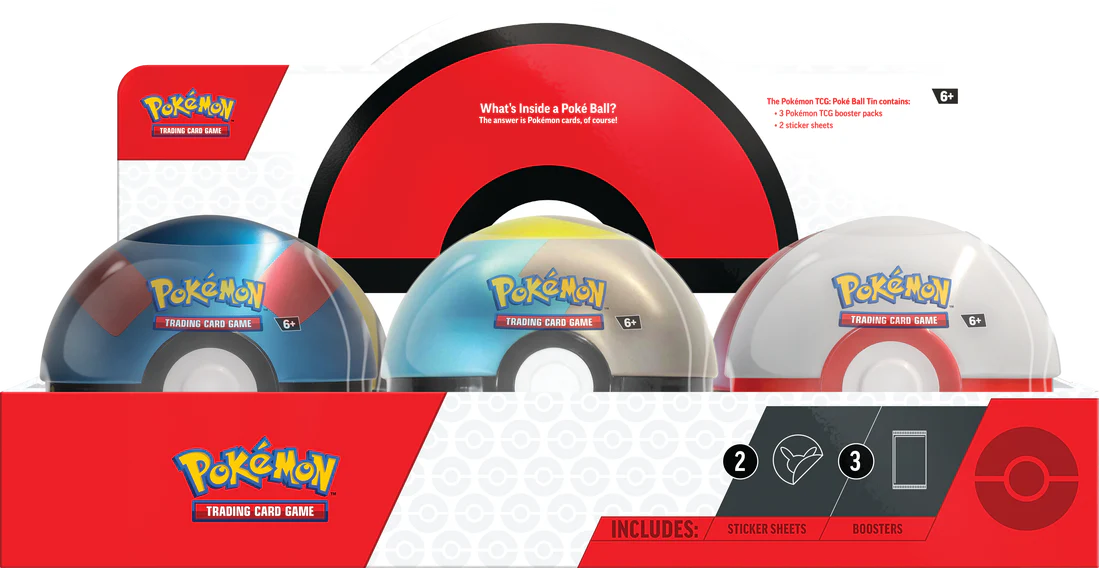 Pokémon TCG: Poke ball tin Q4