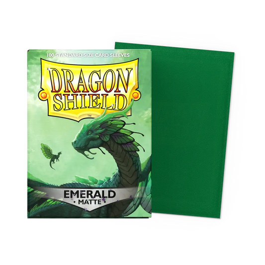 Dragon Shield Matte Emerald (100)