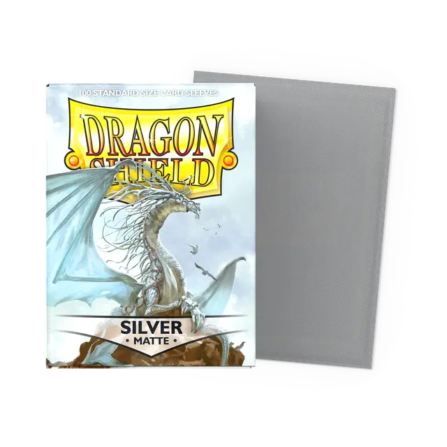 Dragon Shield Matte Silver (100)