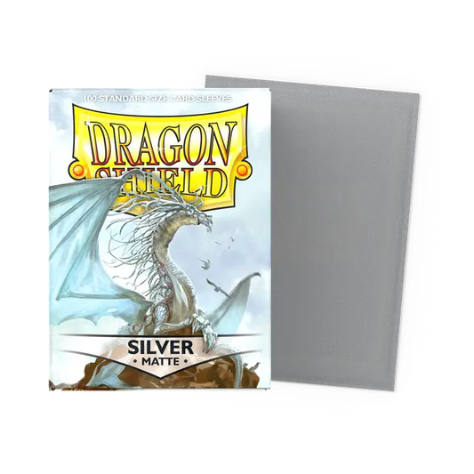 Dragon Shield Matte Silver (100)