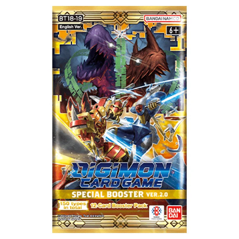 Digimon Card Game: Special Booster Version 2.0 Booster Pack (BT18-19)
