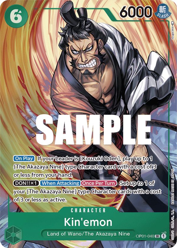 Kin'emon - OP01-040 (Parallel)
