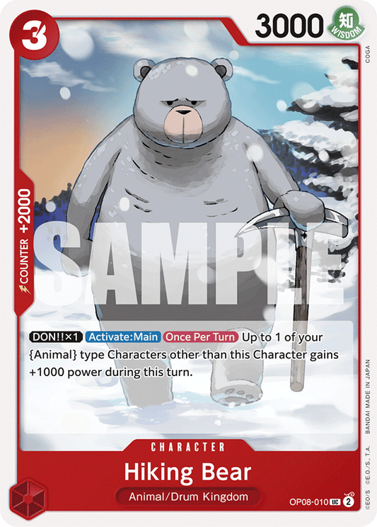 Hiking Bear - OP08-010