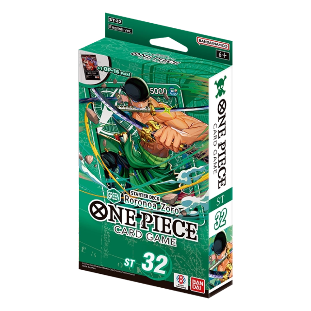 One Piece Card Game - Starter Deck - ST32 GREEN Roronoa Zoro
