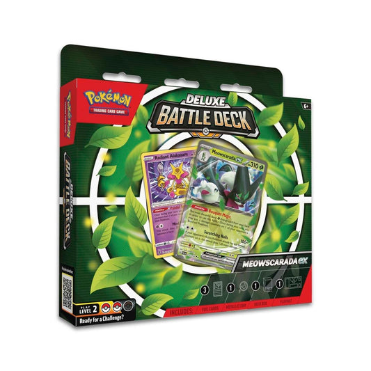 Pokémon TCG: Meowscarada ex Deluxe Battle Deck