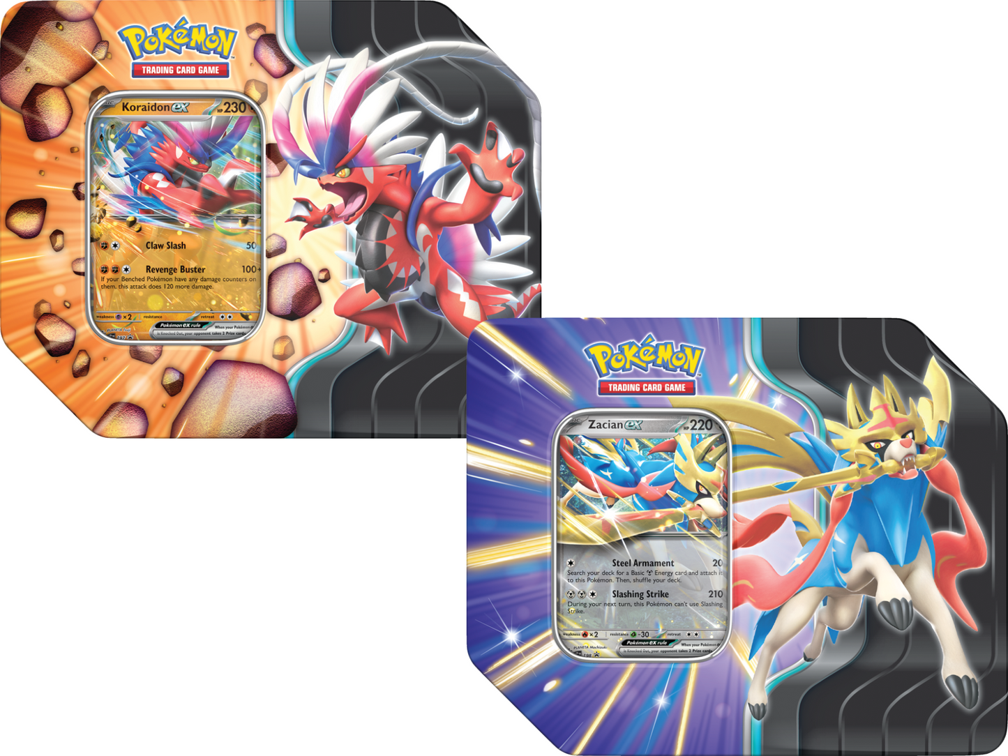 Pokemon - Slashing Legends Tins