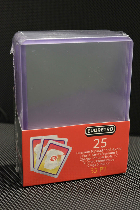 Evoretro: Premium Topload Card Holder (25)