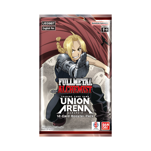 Union Arena UE09BT Fullmetal Alchemist English Booster Pack
