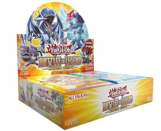 Yugioh - Battles of Legend: Monster Mayhem Booster Box - 1st Edition