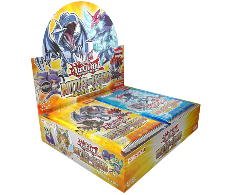Yugioh - Battles of Legend: Monster Mayhem Booster Box - 1st Edition
