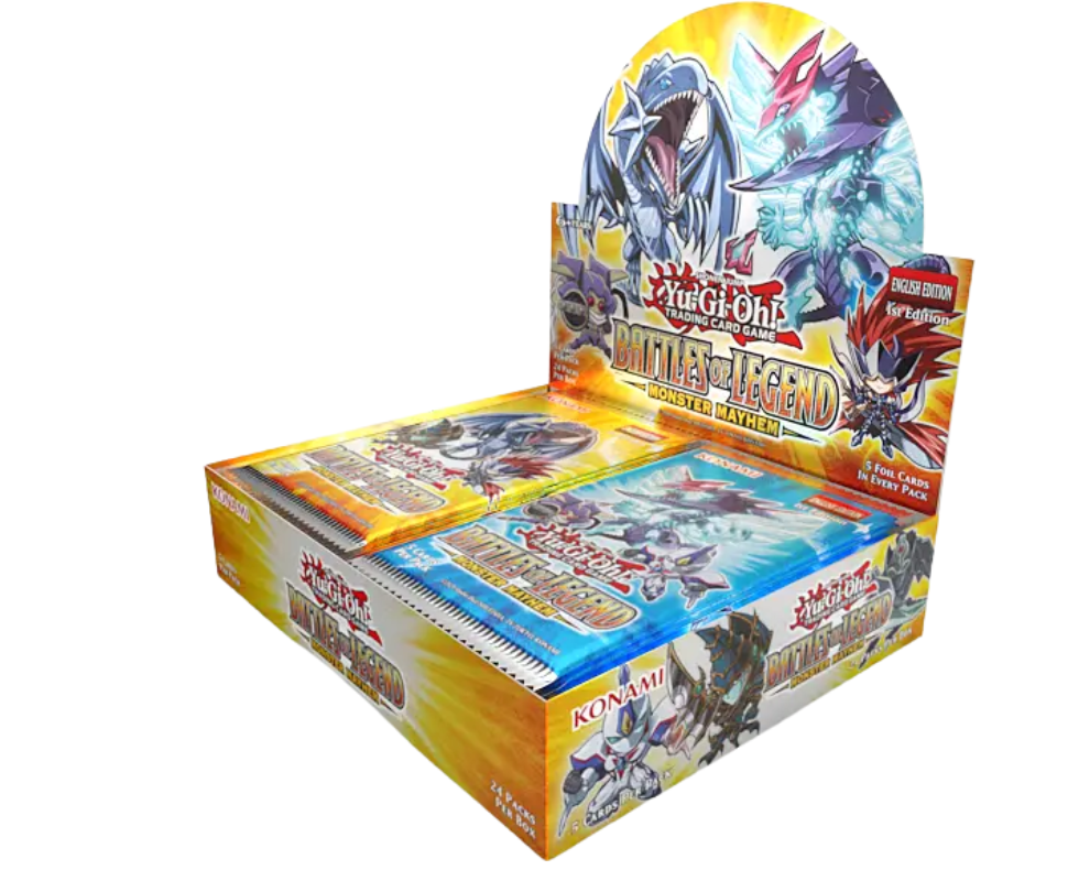 Yugioh - Battles of Legend: Monster Mayhem Booster Box - 1st Edition