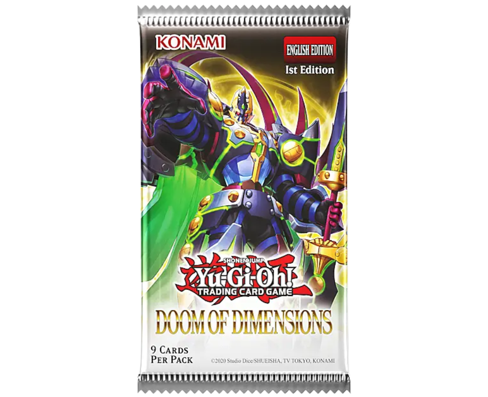 Yugioh - Doom of Dimensions Booster Box - 1st Edition (Pre-Order)