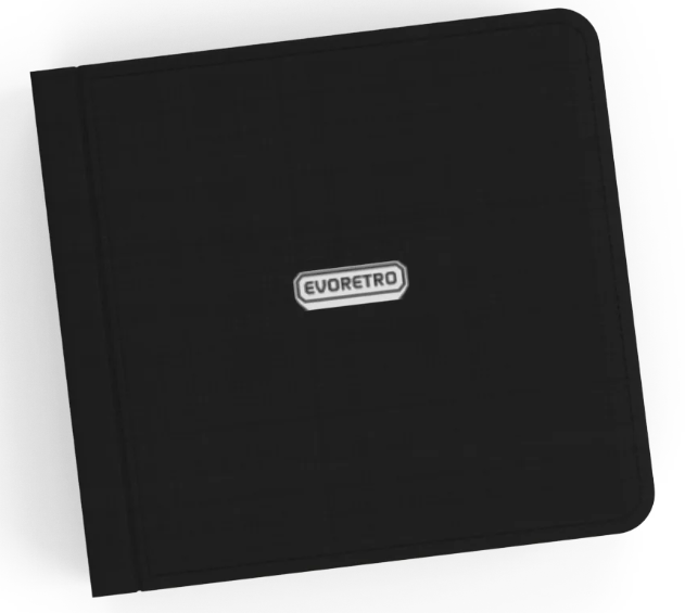 Evoretro: Binder 4x3 with Zipper