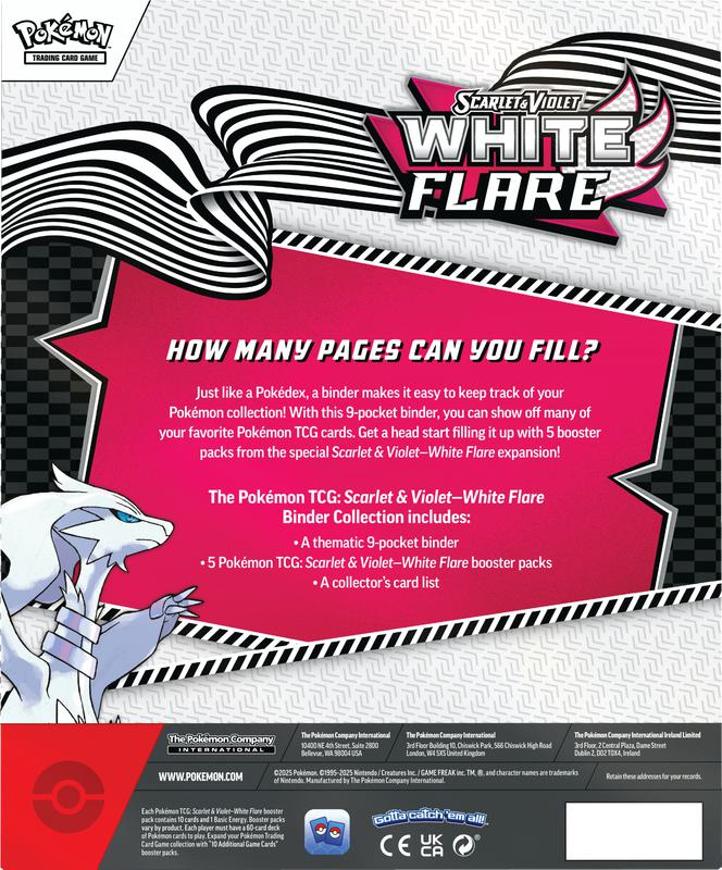 Pokémon TCG: Scarlet & Violet - White Flare - Binder Collection