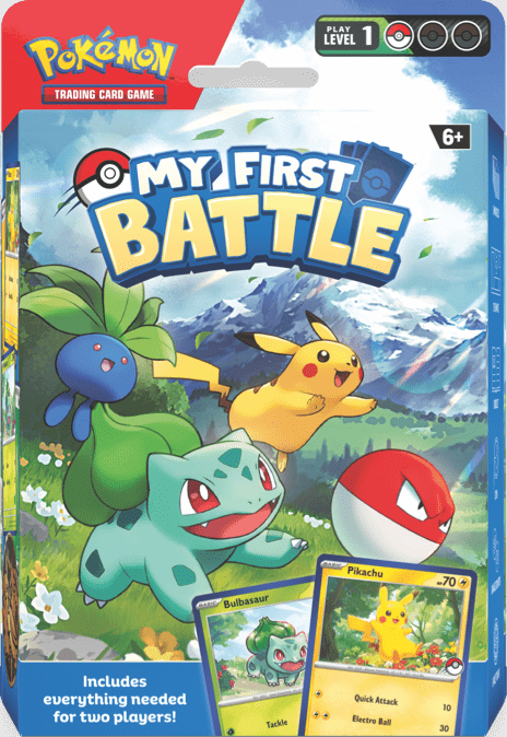 Pokémon: My First Battle - Pikachu/Bulbasaur
