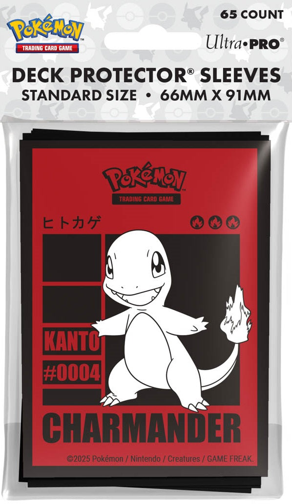 Ultra Pro - Standard Card Sleeves 65ct - Pokemon - Charmander 2025