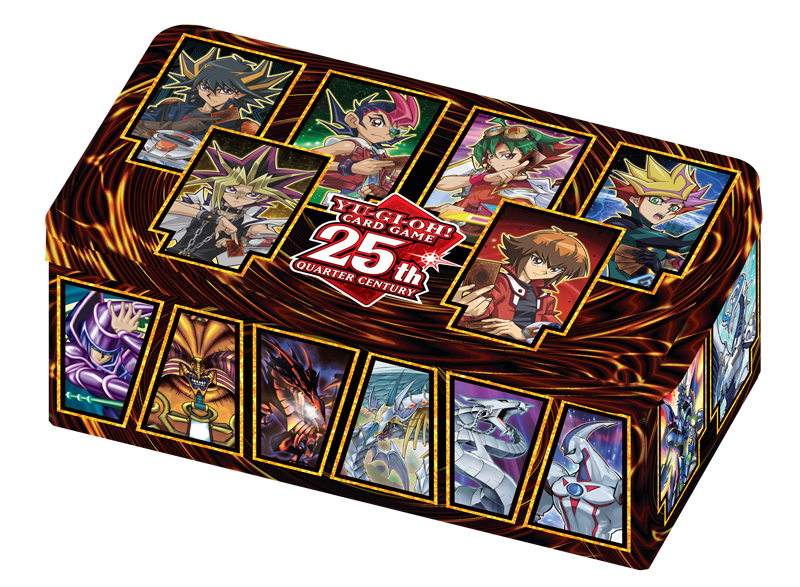 Yu-Gi-Oh! 25th Anniversary Tin: Dueling Heroes CASE (12 Tins)